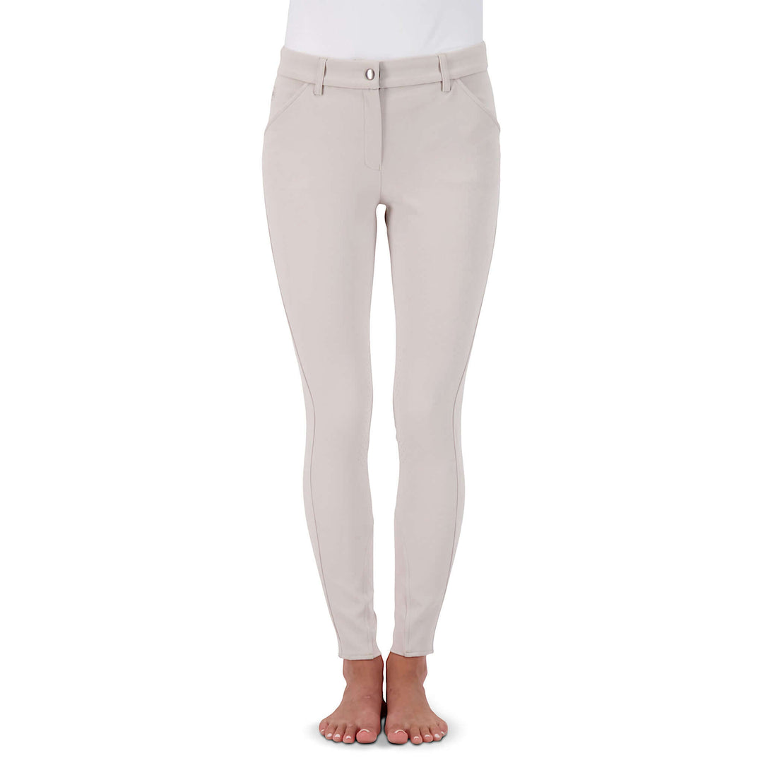 Modern Ladies Show Top with a cotton collar, made in a soft and sporty, technical material which provides the right amount of stretch. A comfortable and stylish show shirt which also breathes. Machine washable 

Teardrop Crystal on Back

Mesh under sleeve for venting

Breathable 

Cotton collar with press snaps

92% nylon and 8% spandex 

Quick Dry

Comfortable Fit