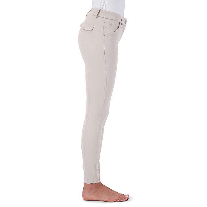 Modern Ladies Show Top with a cotton collar, made in a soft and sporty, technical material which provides the right amount of stretch. A comfortable and stylish show shirt which also breathes. Machine washable 

Teardrop Crystal on Back

Mesh under sleeve for venting

Breathable 

Cotton collar with press snaps

92% nylon and 8% spandex 

Quick Dry

Comfortable Fit
