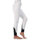 Style, comfort and longevity. All that you want in your breeches.

Our Show Breech I features:

Stretch microfibre fabric for the most flattering fit on many body types.
Keep their shape and don't fade out. Ride after ride, wash after wash.
Grip knee patches for maximum grip and comfort.
Silicone logo printing on the inside of the waistband to help breeches stay in place and shirts tucked in.
Comfort sock bottom to prevent rubbing around the ankle.
Tone on Tone piping for that classic show ring style for an