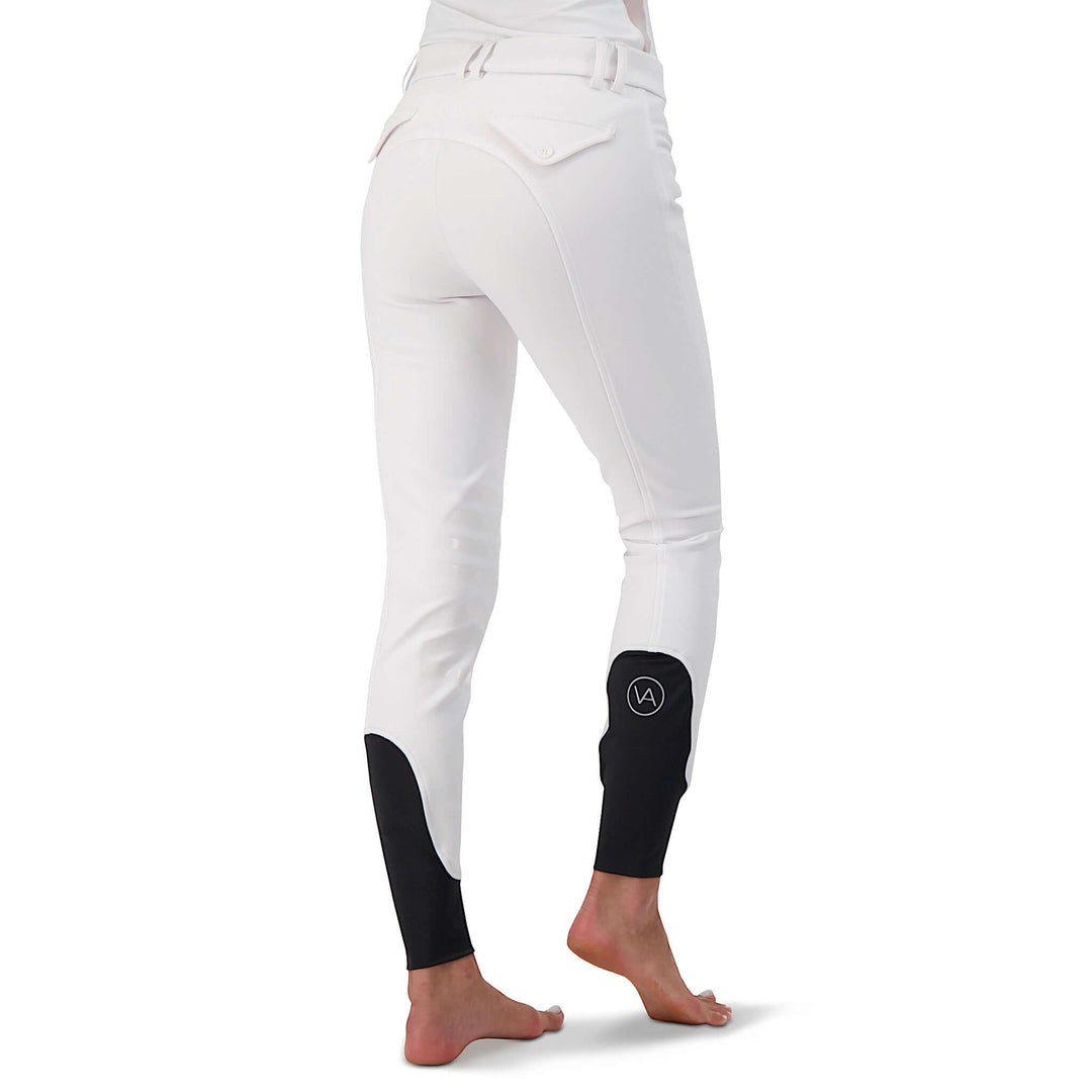Style, comfort and longevity. All that you want in your breeches.

Our Show Breech I features:

Stretch microfibre fabric for the most flattering fit on many body types.
Keep their shape and don't fade out. Ride after ride, wash after wash.
Grip knee patches for maximum grip and comfort.
Silicone logo printing on the inside of the waistband to help breeches stay in place and shirts tucked in.
Comfort sock bottom to prevent rubbing around the ankle.
Tone on Tone piping for that classic show ring style for an